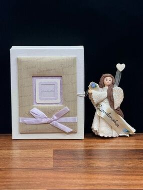 PAVILION GIFT COMPANY 2004 “Grandmother” Box with Angel Ornament